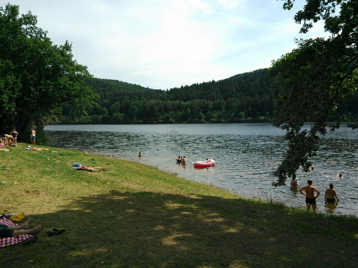 Husinec-Stausee