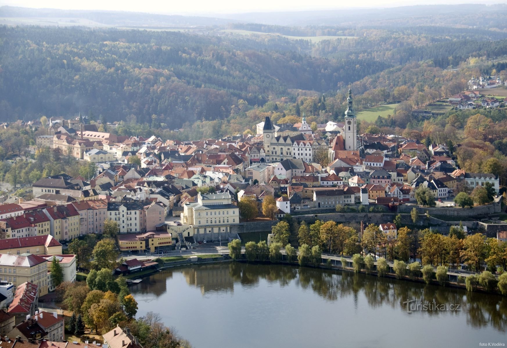 Waterreservoir Jordán - Tábor