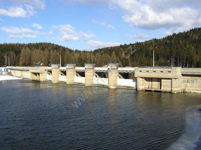 vodní nádrž Kružberk