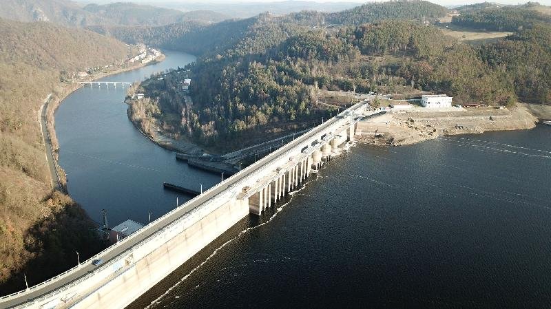 vodní nádrž Orlík