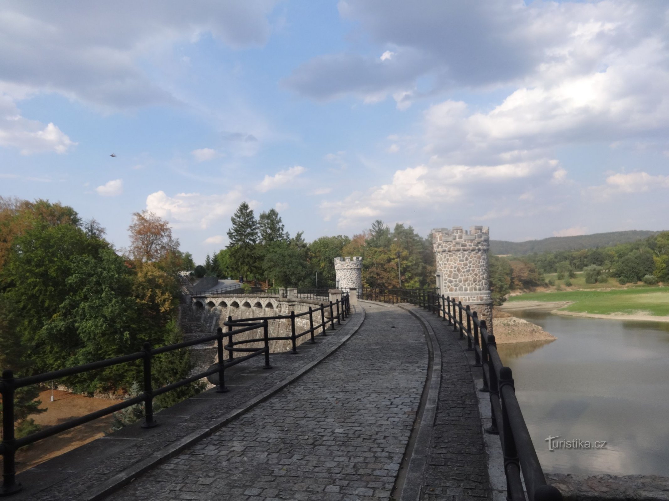 Pařížov water reservoir on the Doubrava river