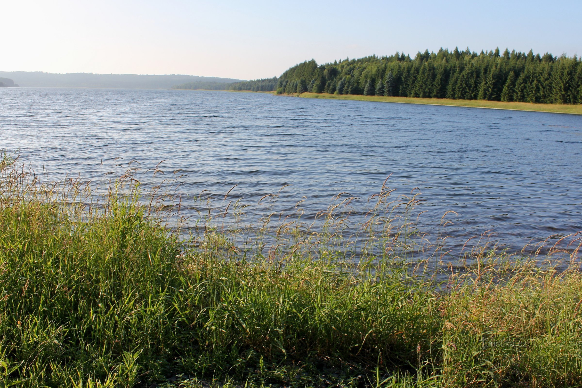 Waterreservoir Přísečnice - zomer 2019