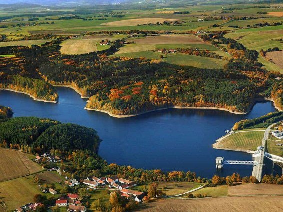 Réservoir d'eau Římov