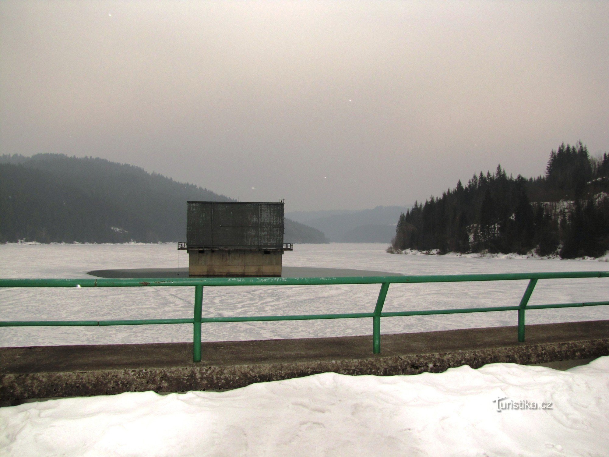 Réservoir d'eau à Nová Bystrica