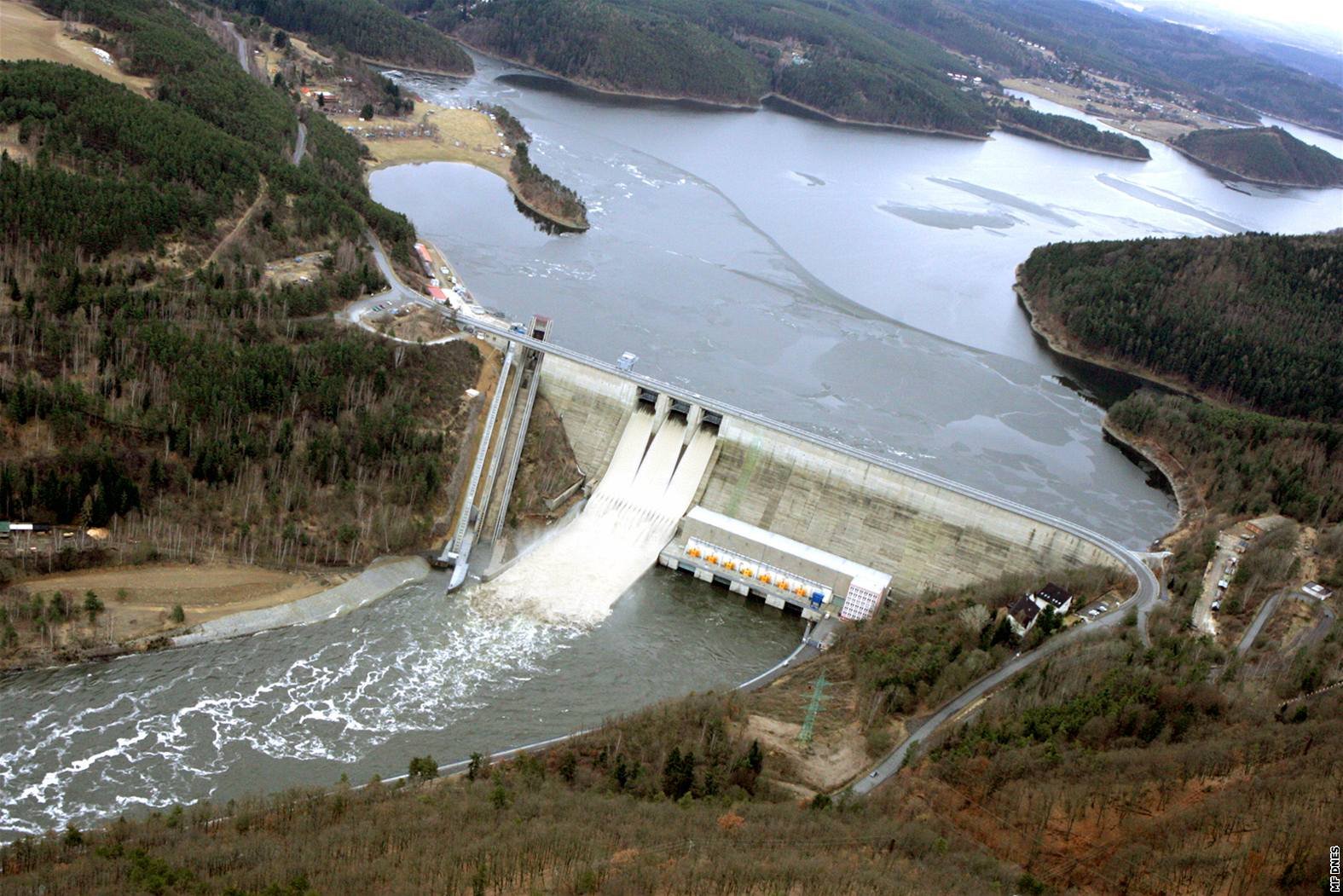 Water dam Orlík