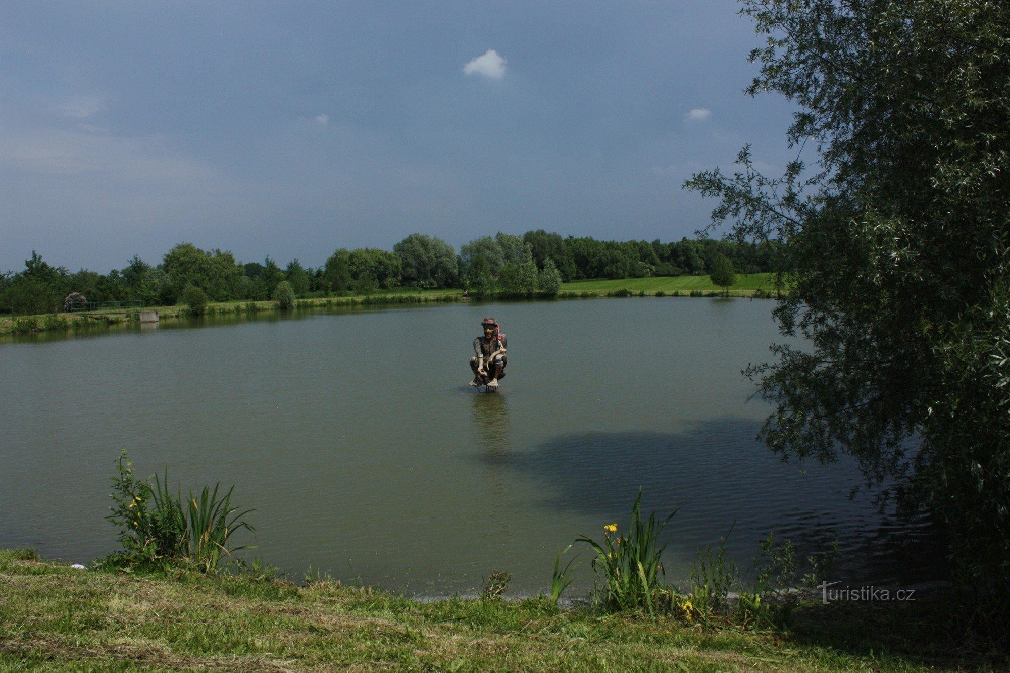 Waterman nas lagoas de Ústí