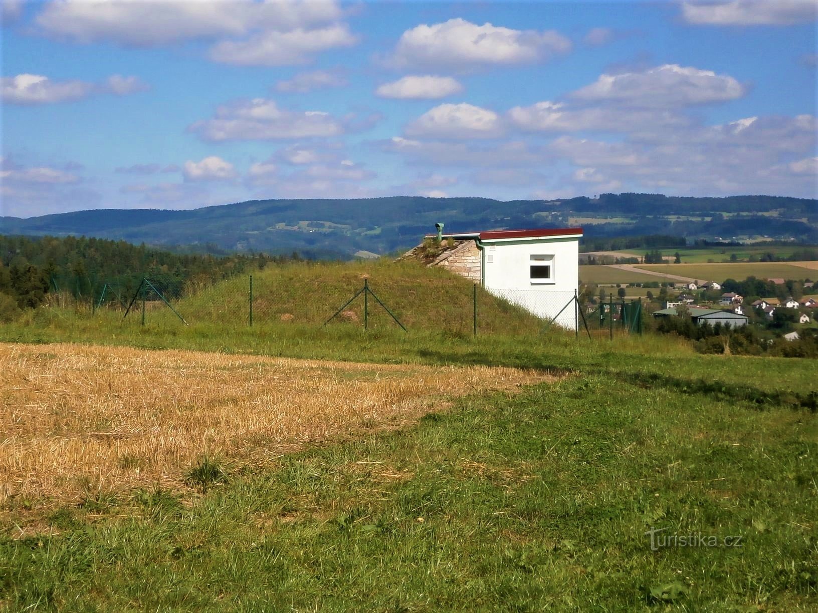 Vodojem na Králově kopci (Havlovice, 24.8.2016)