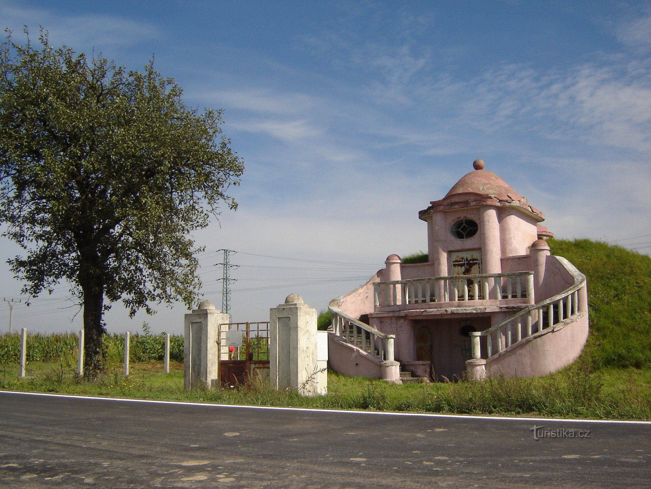 Víztározó a Šibeniční vrch-en