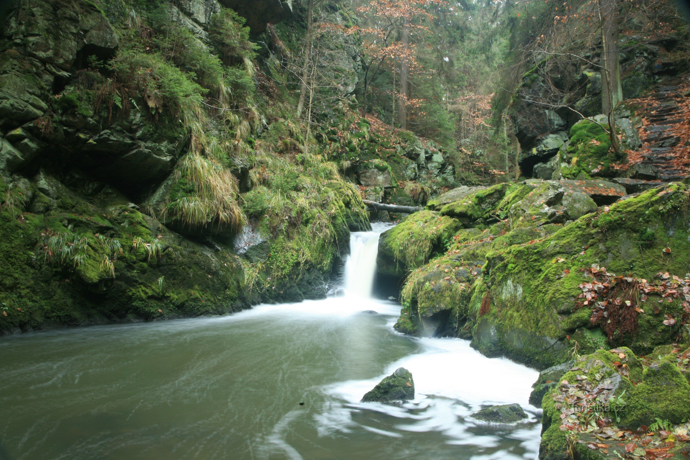 Doubrava waterfall