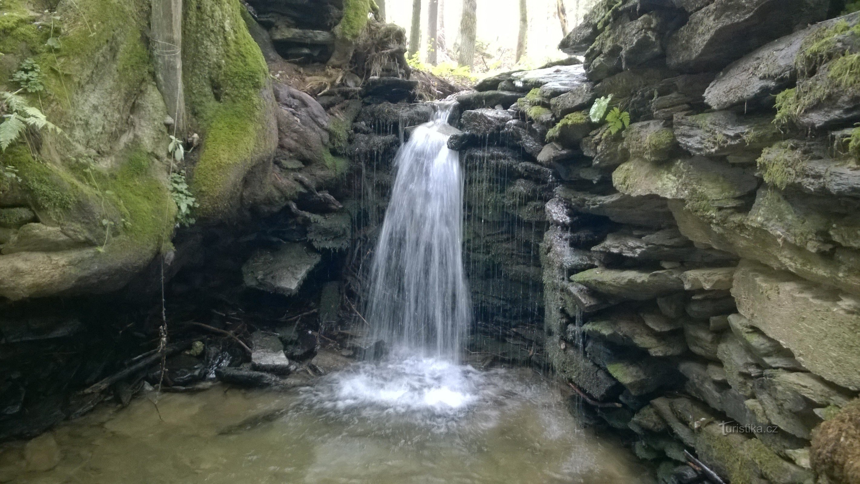 Helkovice-waterval