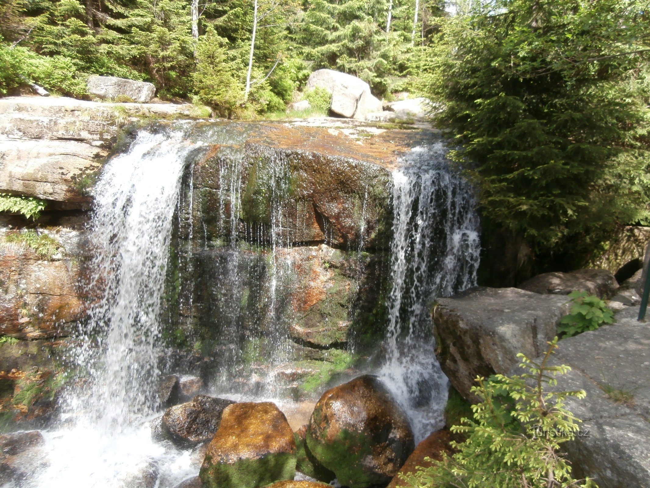 Jedlová-Wasserfall