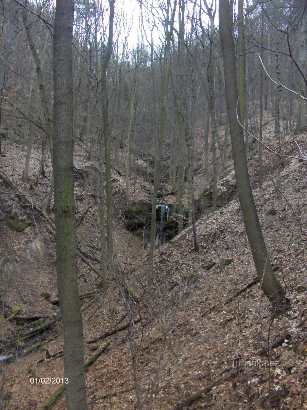 Wasserfall auf Kamenné potoka