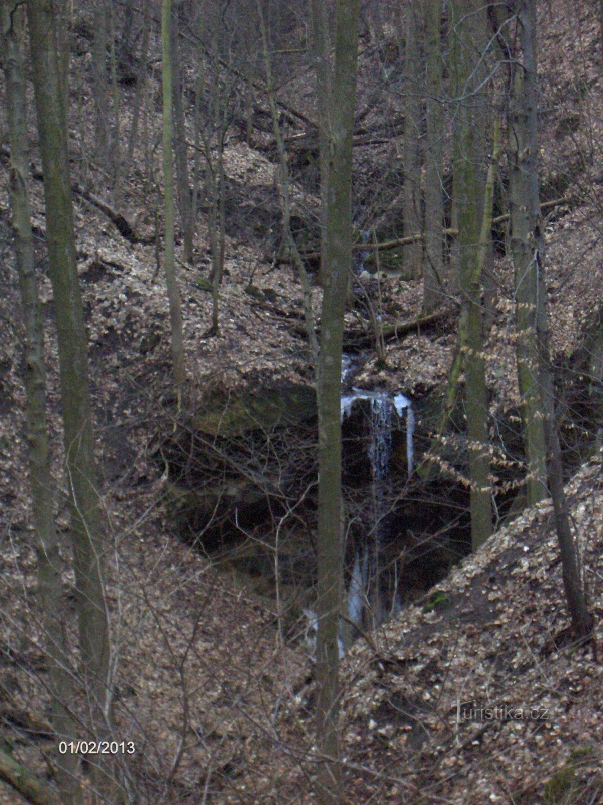 Vattenfall på Kamenné potoka