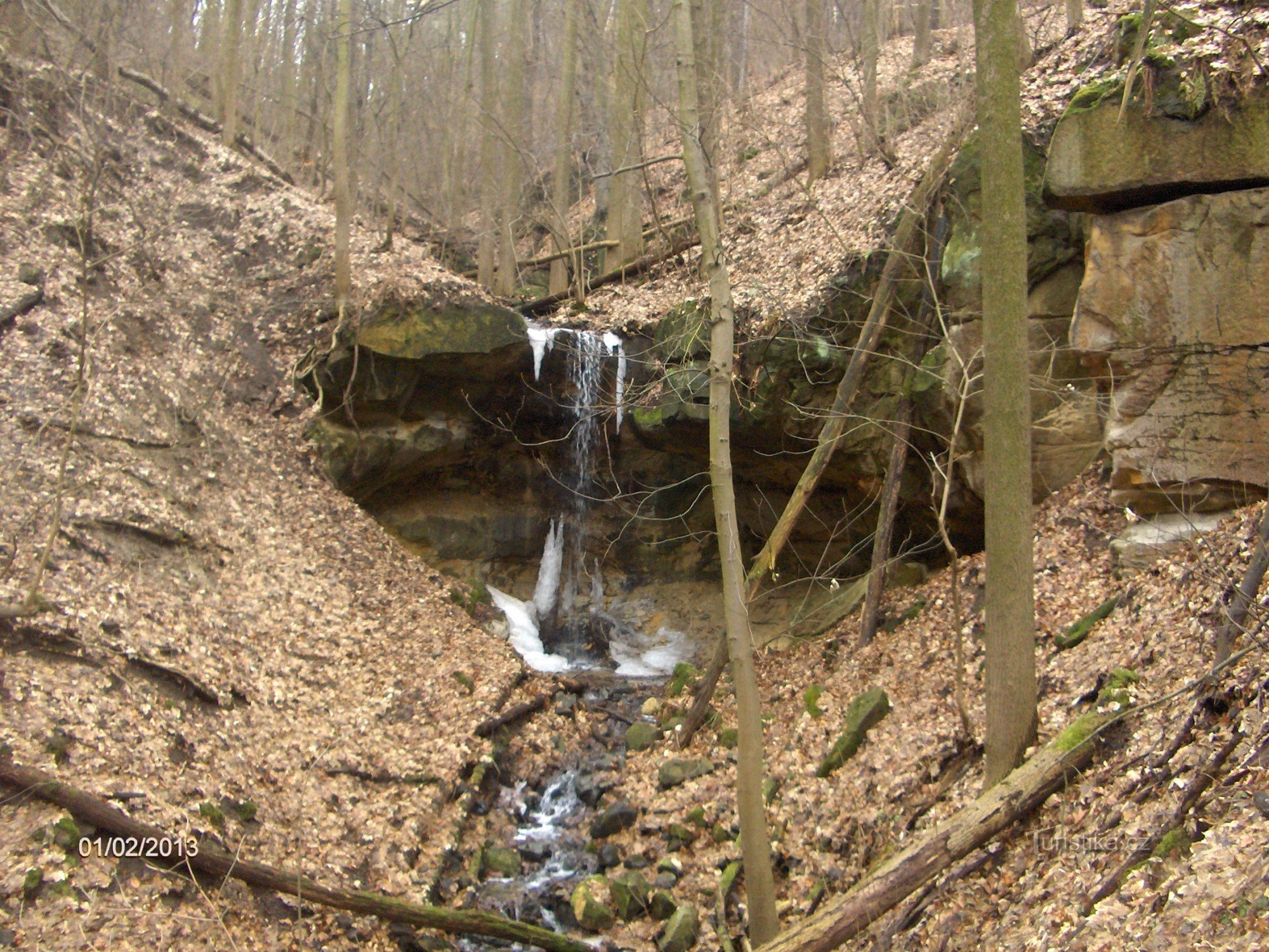 Vodopád na Kamenném potoce
