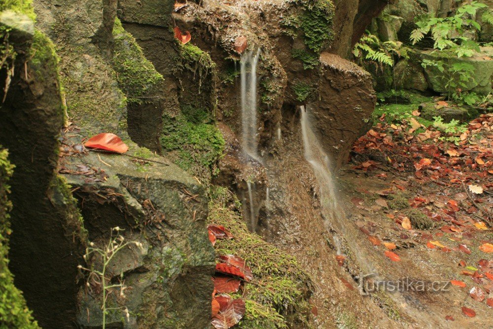 Cascada deasupra Podhůra