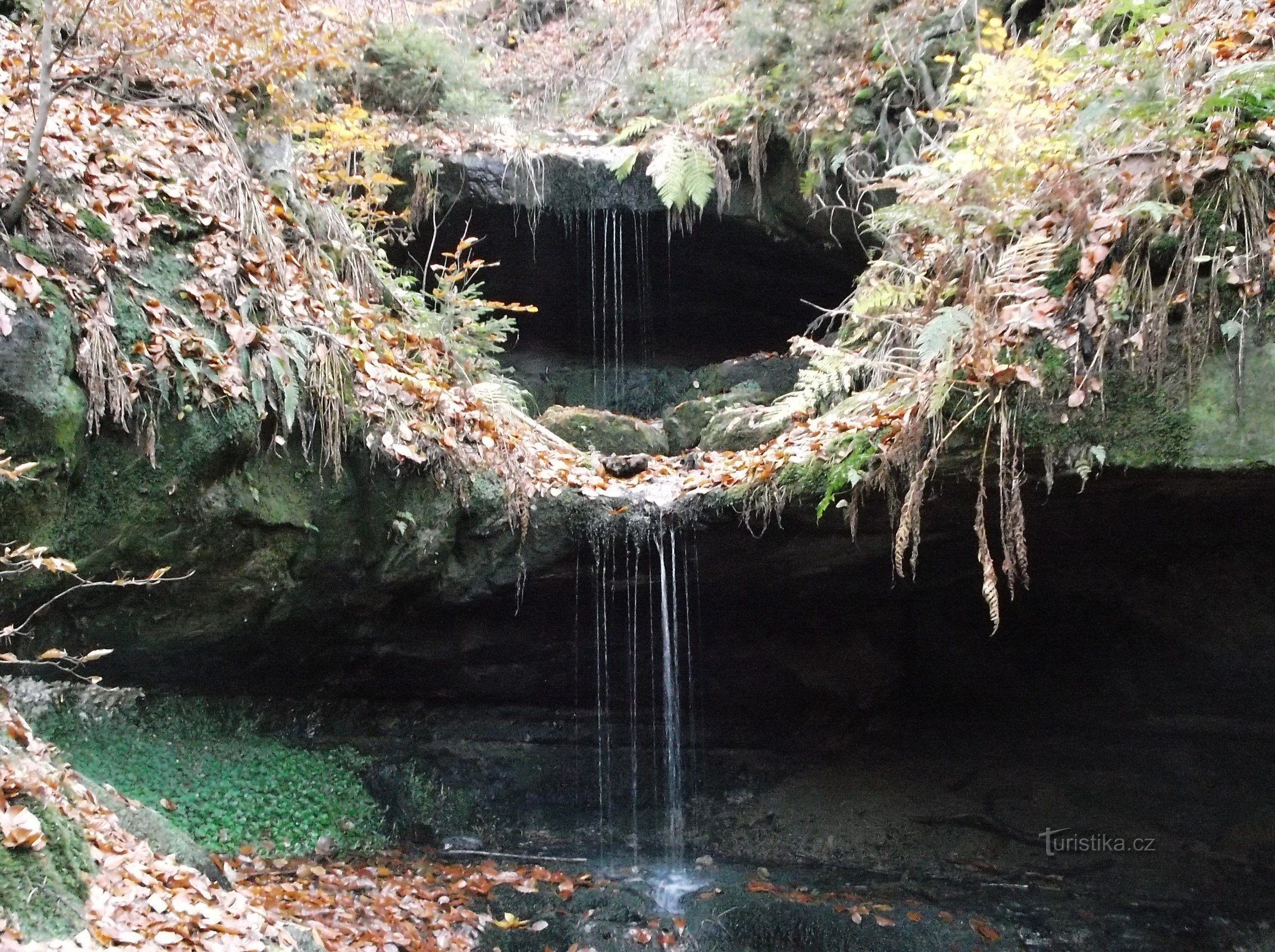 cachoeira em Chřibská