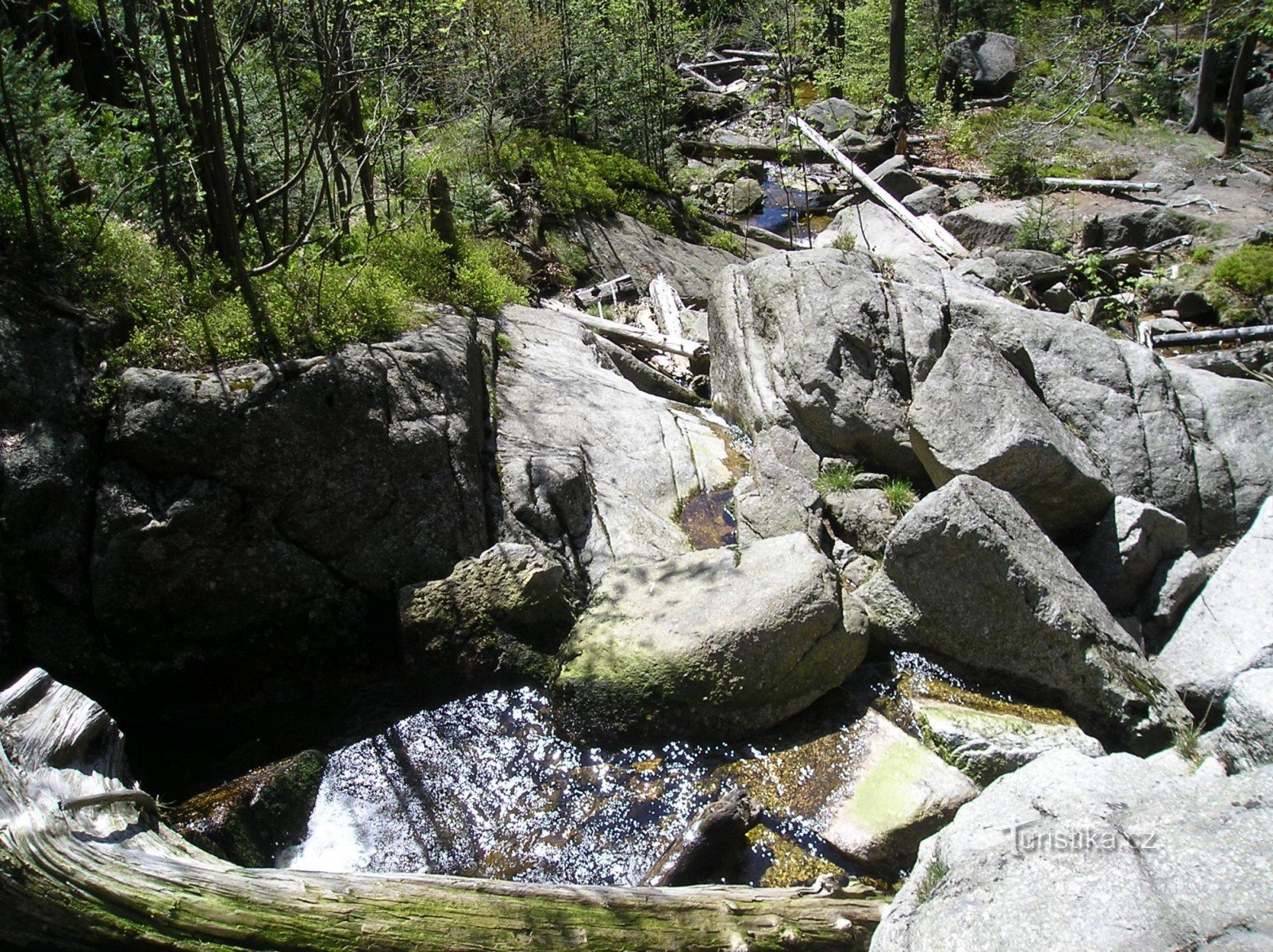 Velké Štolpich waterfall