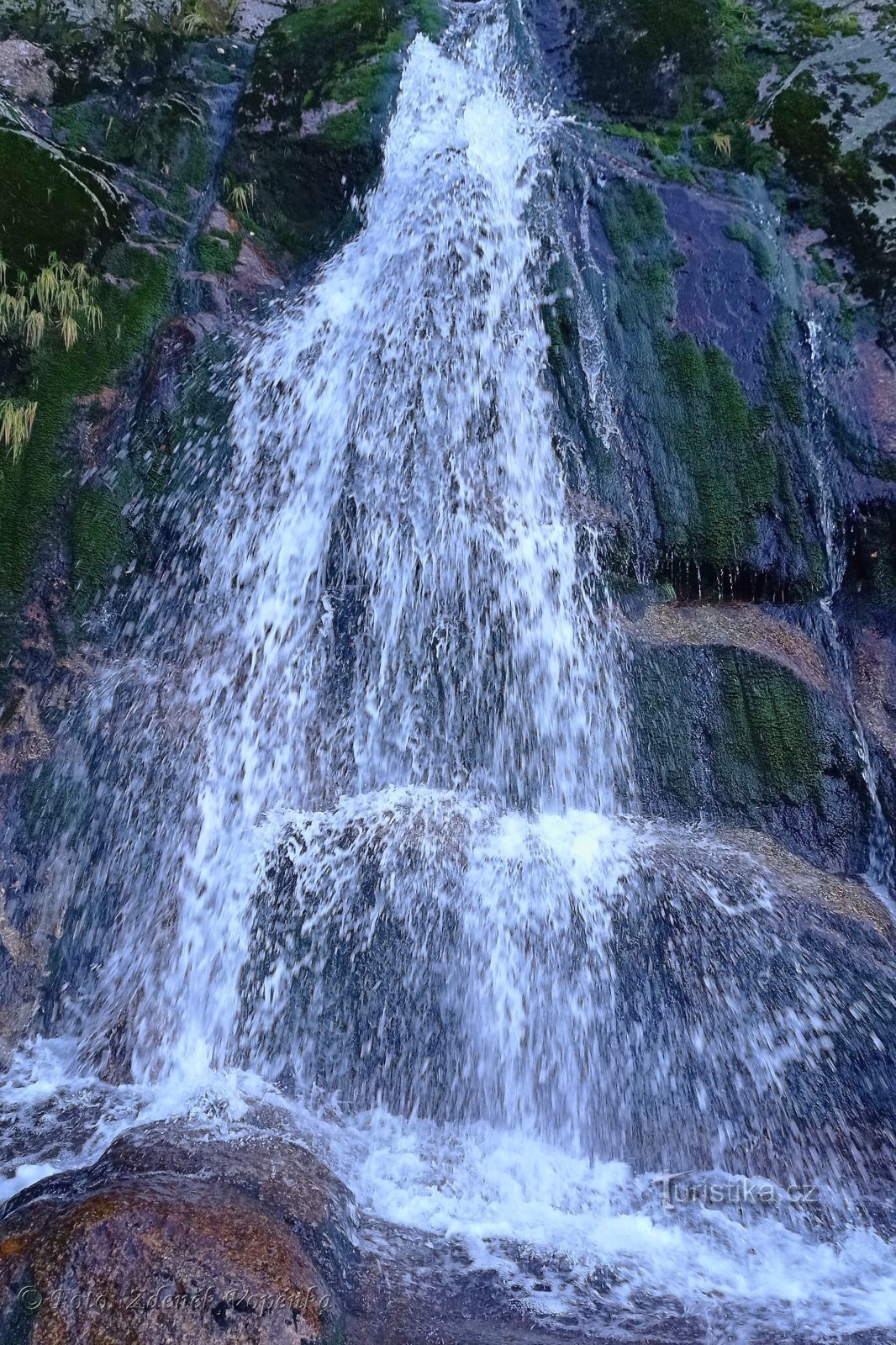 Velký Štolpich waterfall.