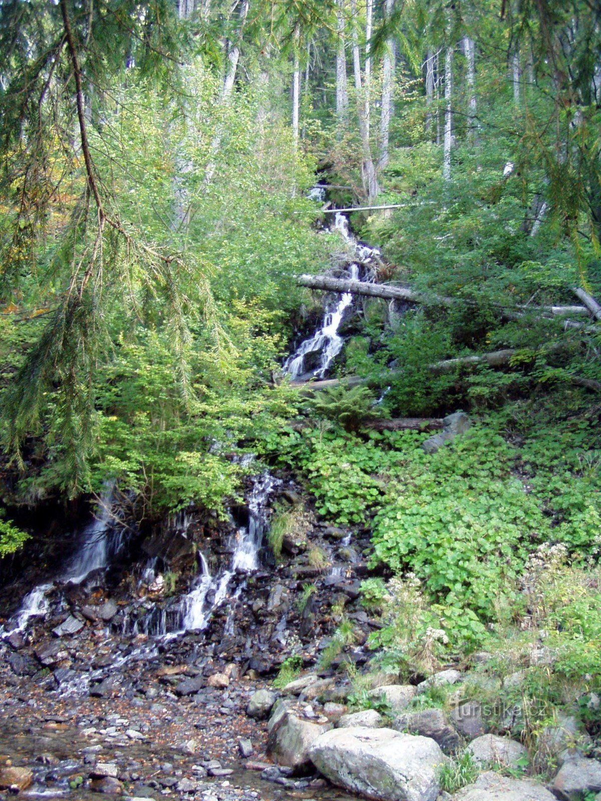 Cascadas blancas de Opava