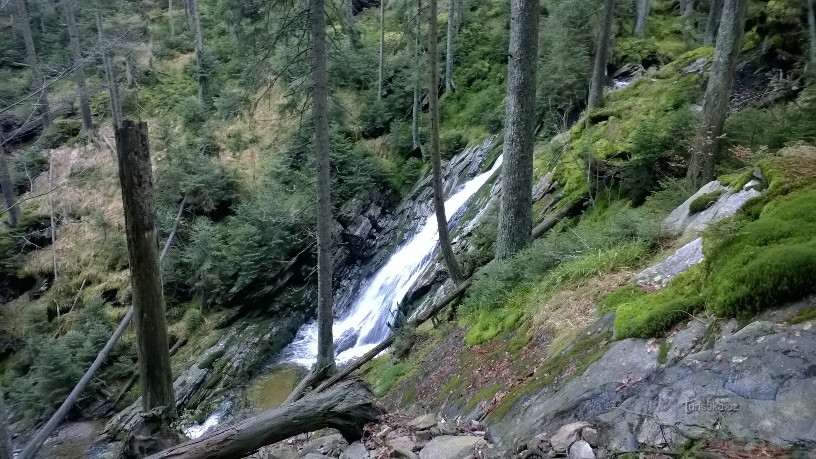 White Streamin vesiputouksia.