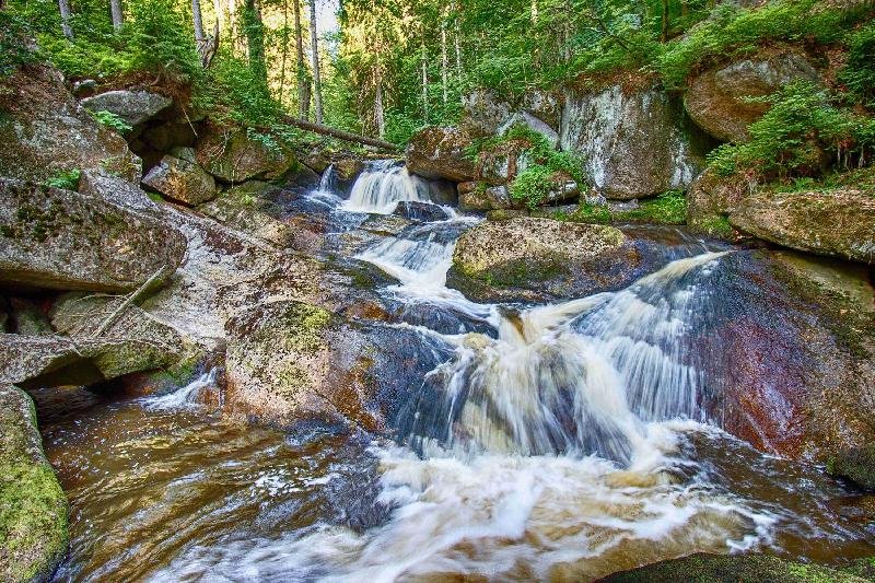 vodopády Černé Desné