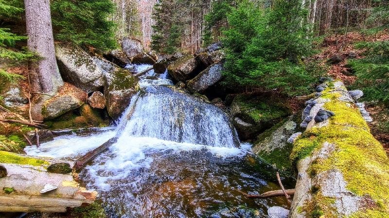 vodopády Jeleního potoka