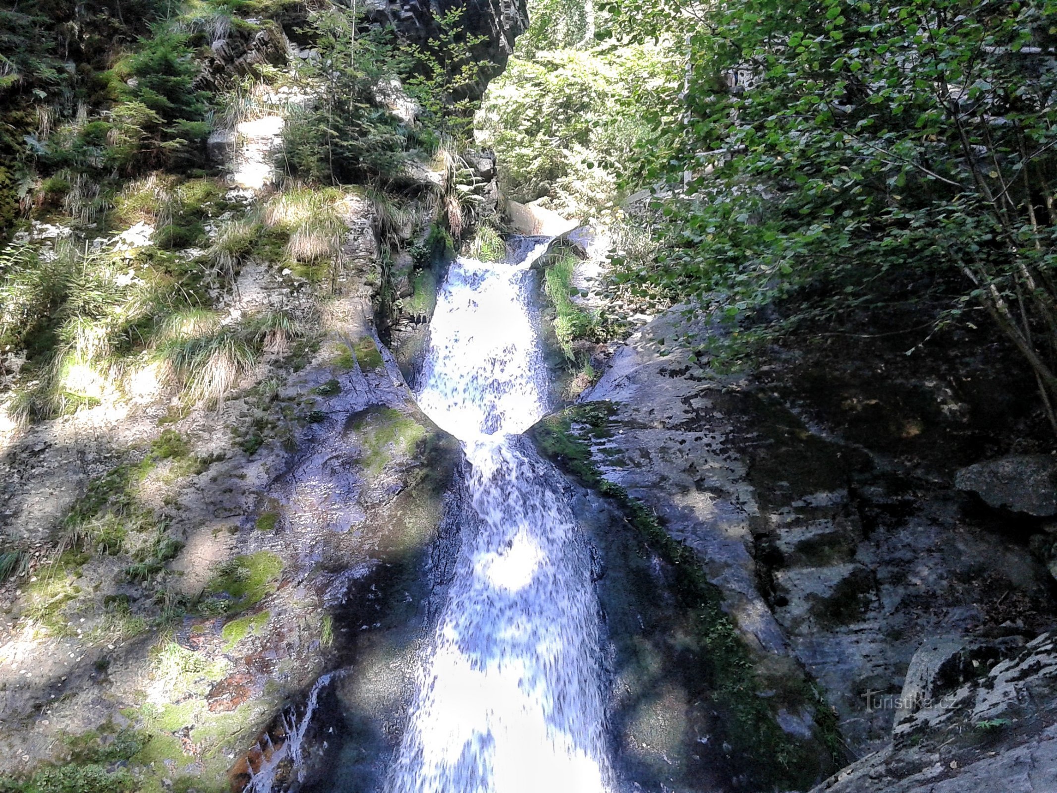 Waterfalls on Huntava