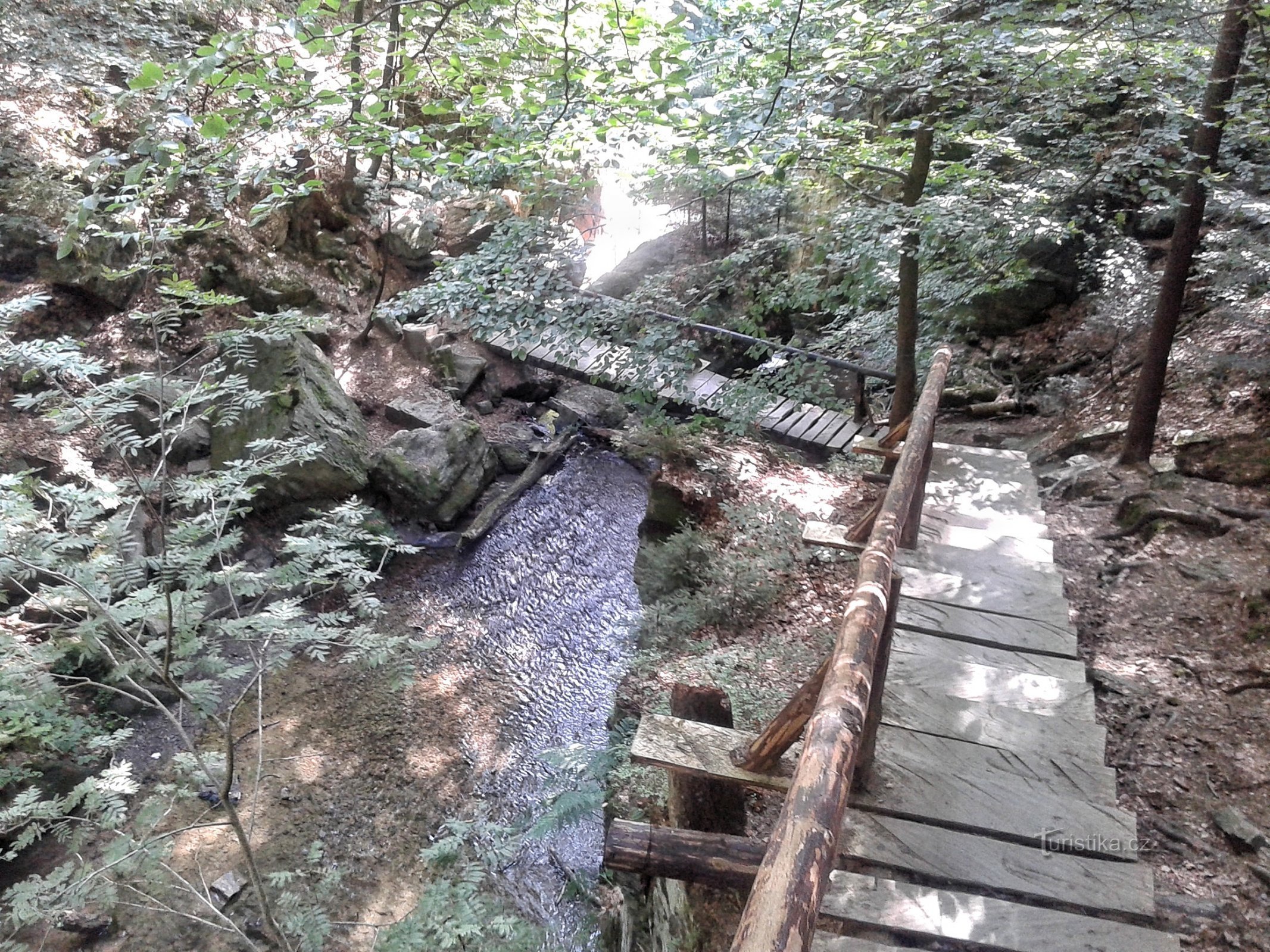 Waterfalls on Huntava