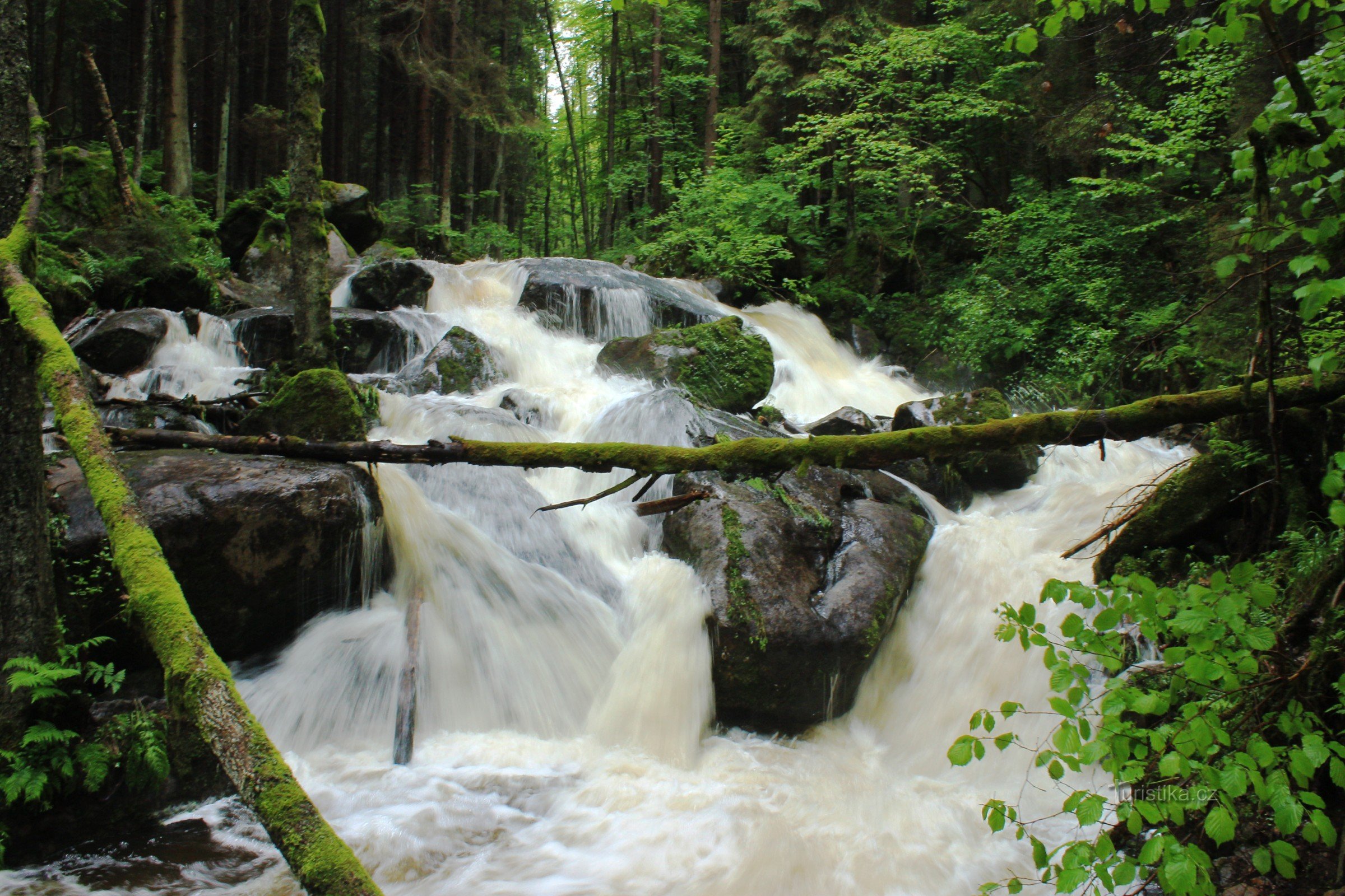 Cascades de St. Wolfganga, Photo: © město Vyšší Brod