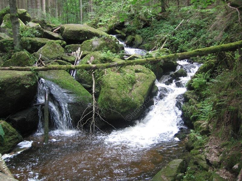 vodopády svatého Wolfganga