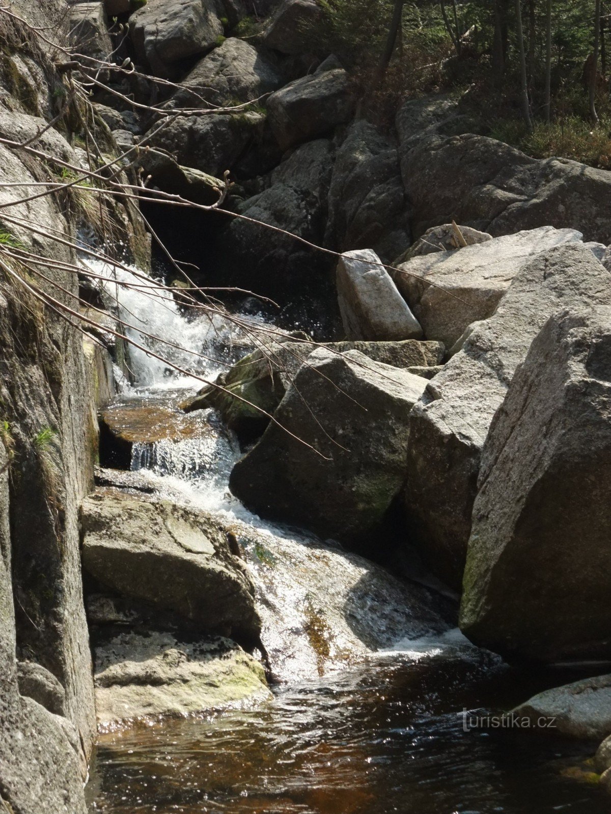 Velké Štolpich waterfalls