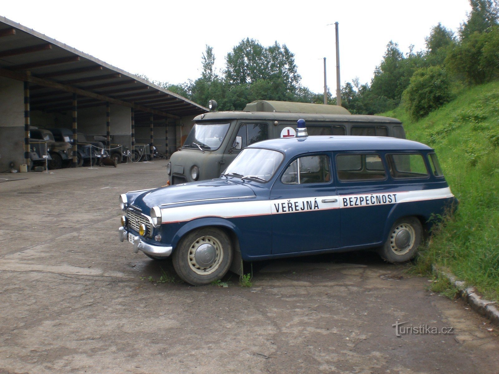 Military museum on the demarcation line in Rokycany