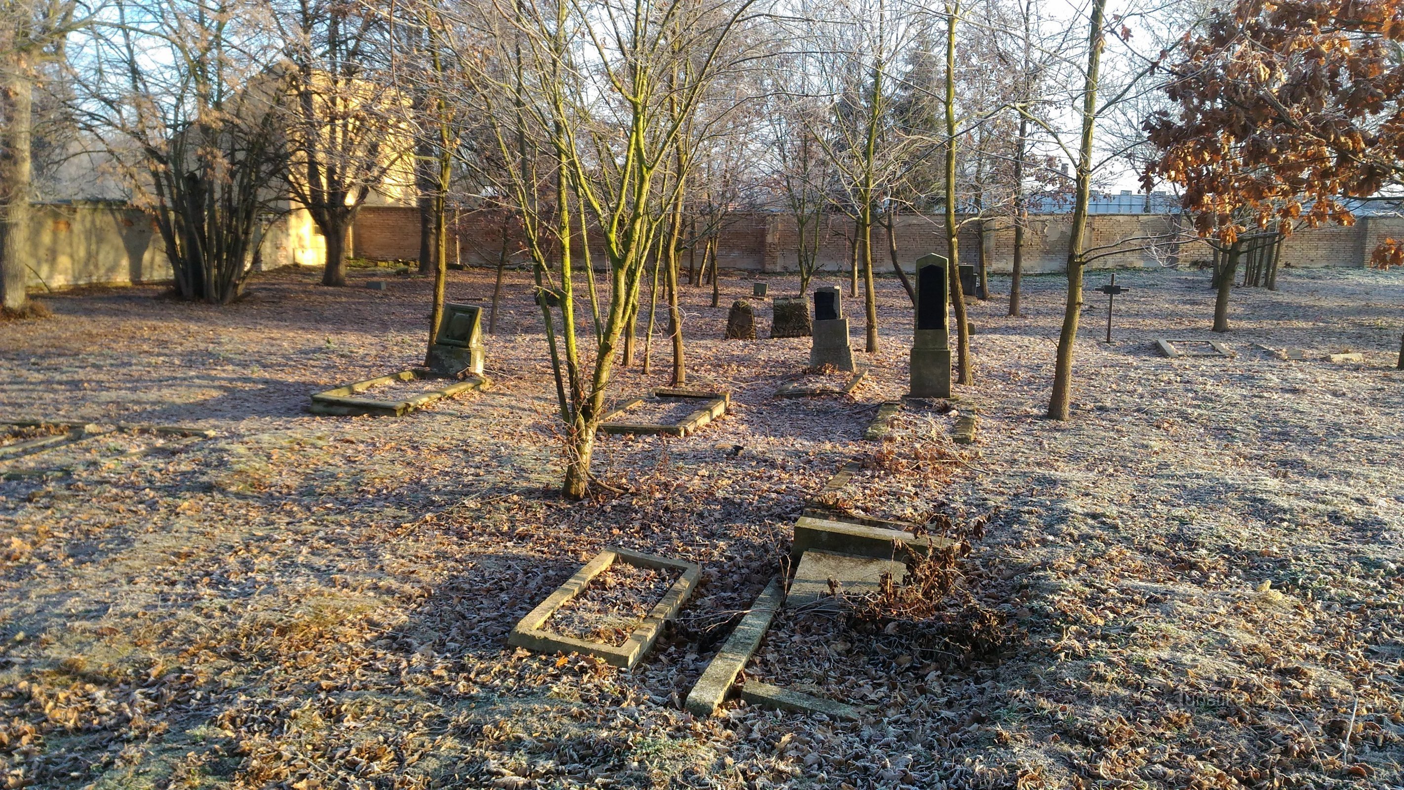 Katonai temető Bohušovice nad Ohří-ban.