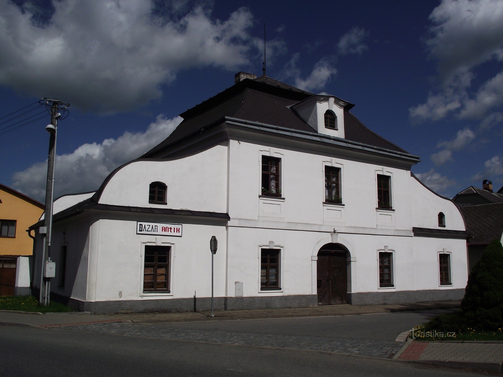 Vojnův Městec - rychta và nhà trọ của Santini "U Němečků"