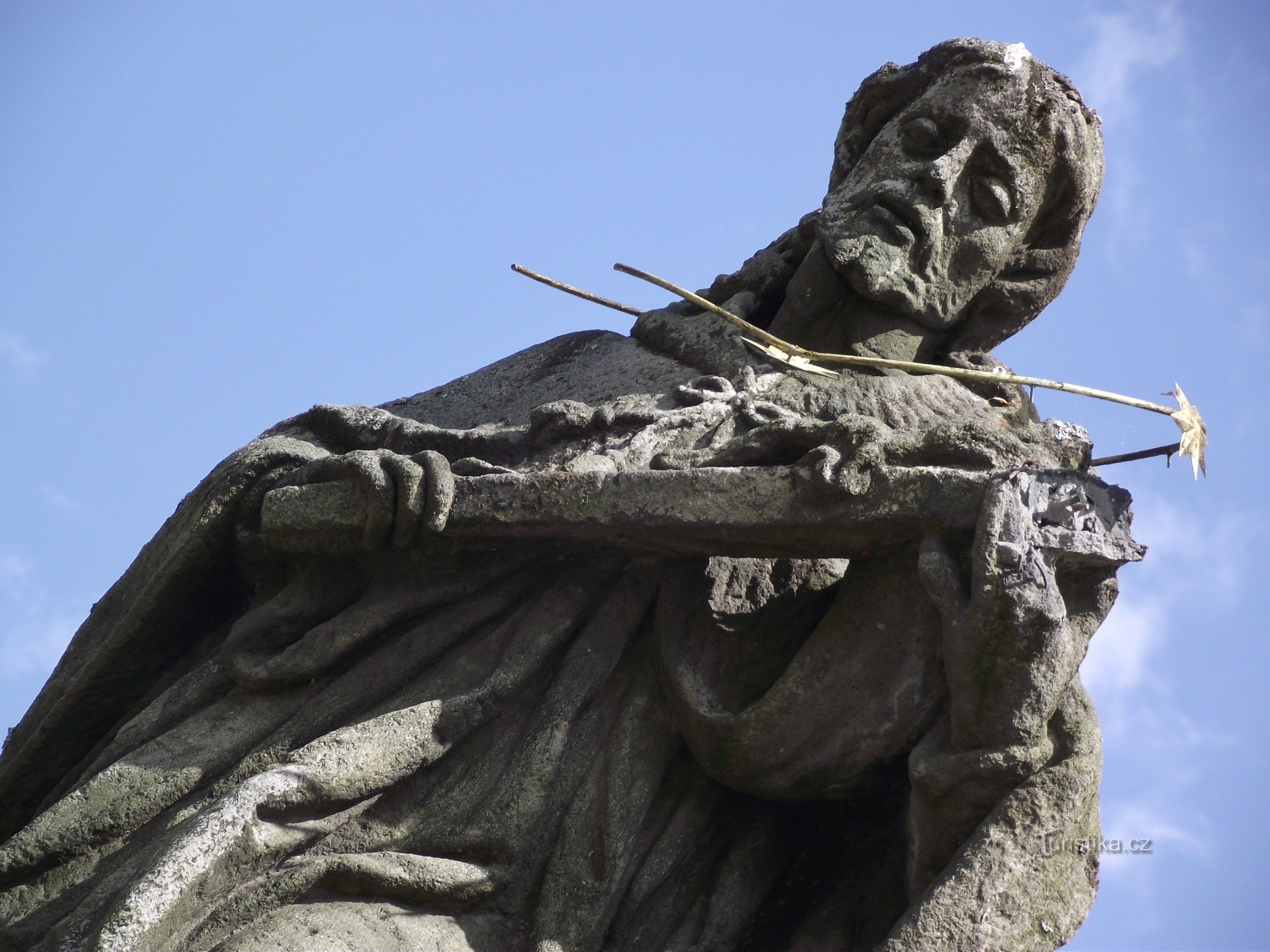 Vojnův Městec - statue af St. Jan Nepomucký