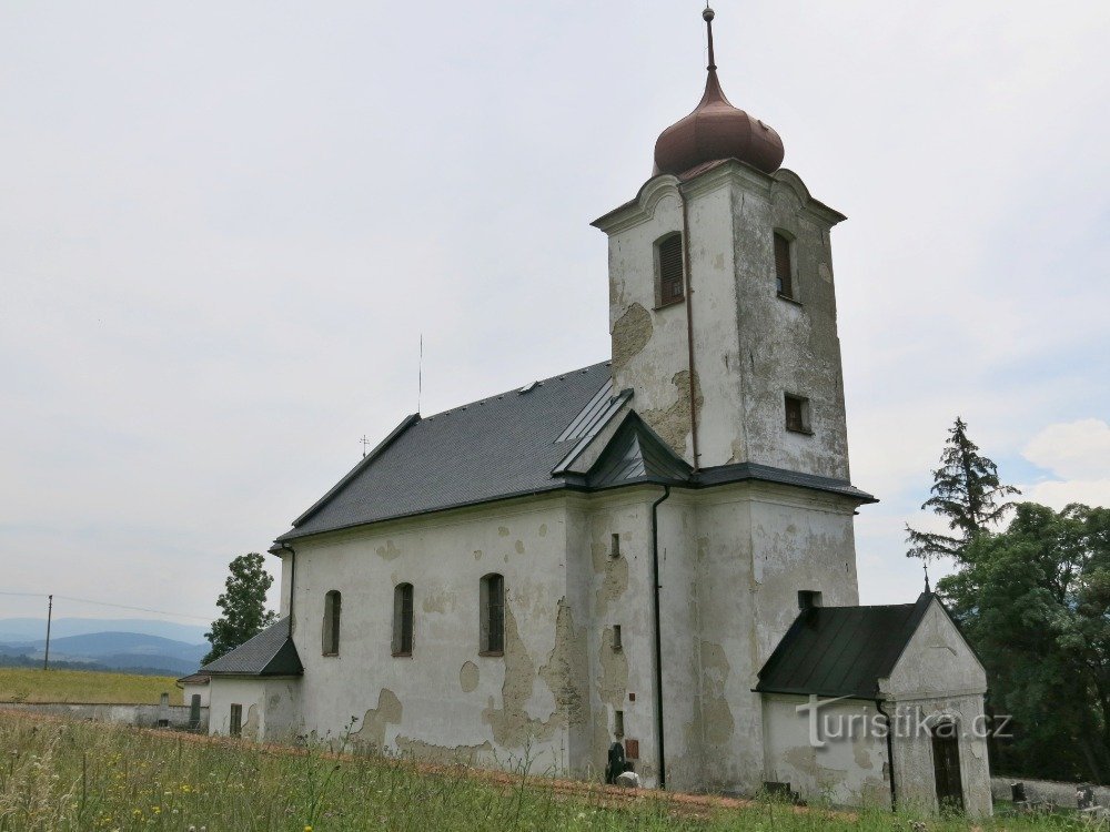 Vojtíškov (Mála Morava) - Chiesa della Natività della Vergine Maria