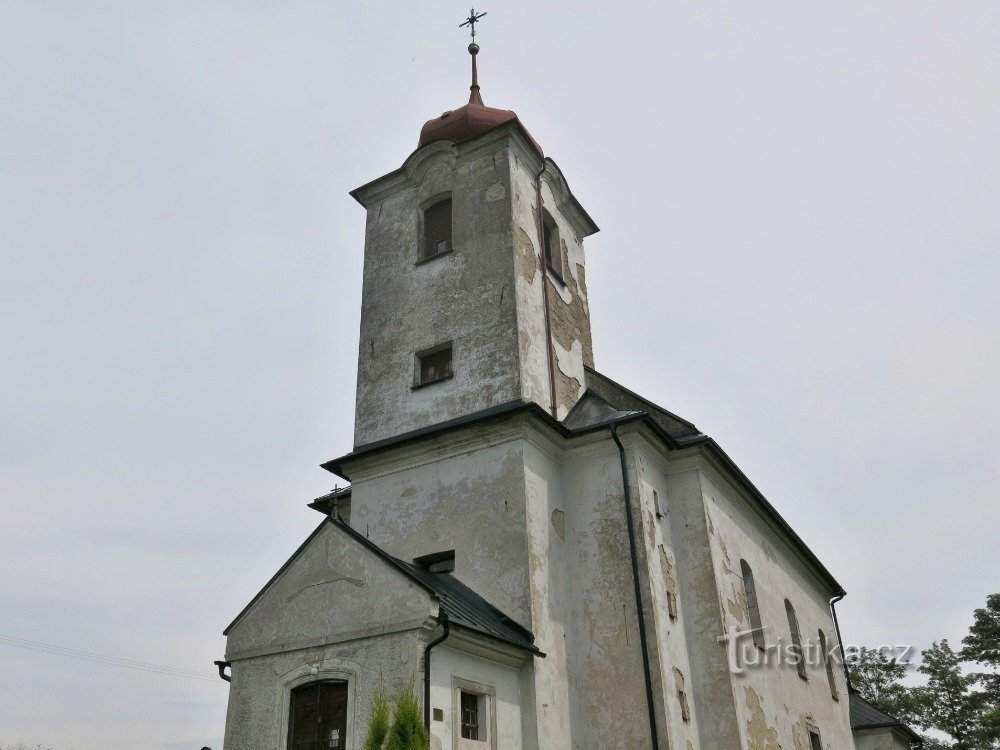 Vojtíškov (Mála Morava) - Crkva Rođenja Djevice Marije