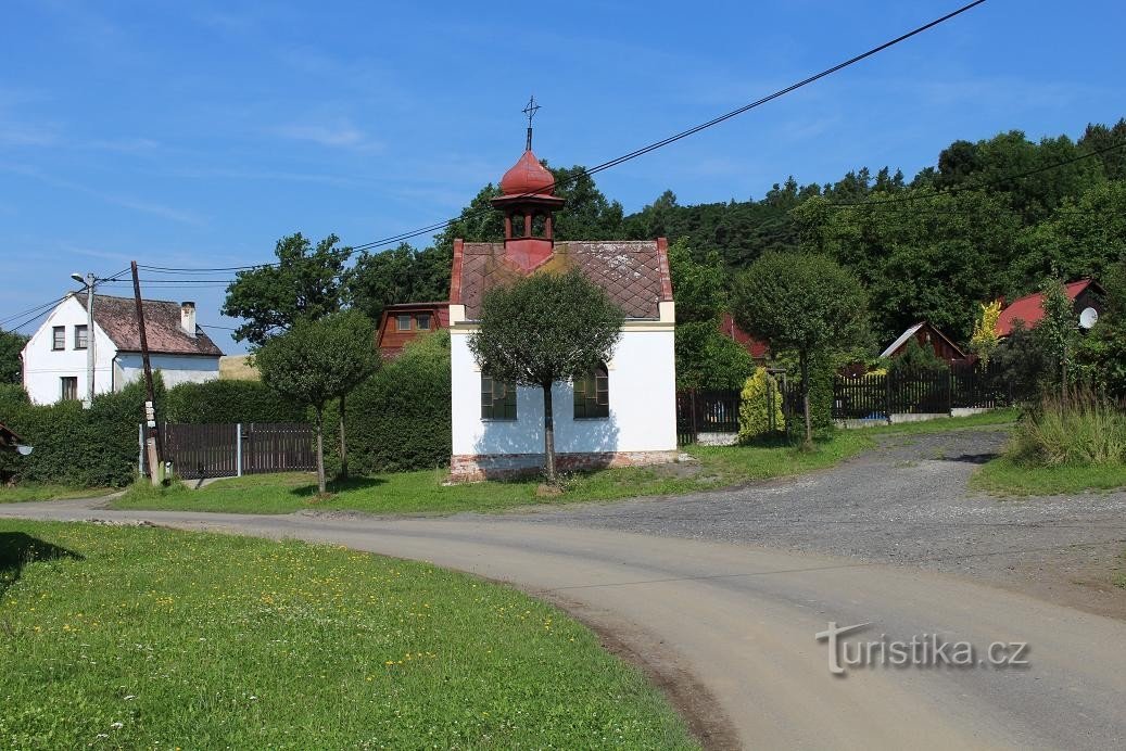 Vespas, capela