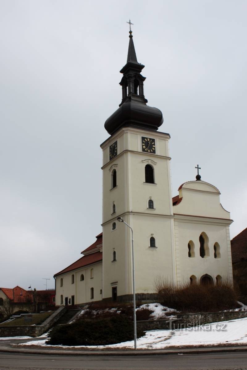 Votice - church of St. Václav