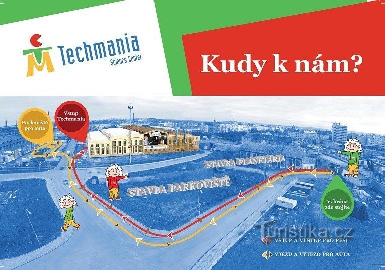 Techmania uporabniki invalidskih vozičkov