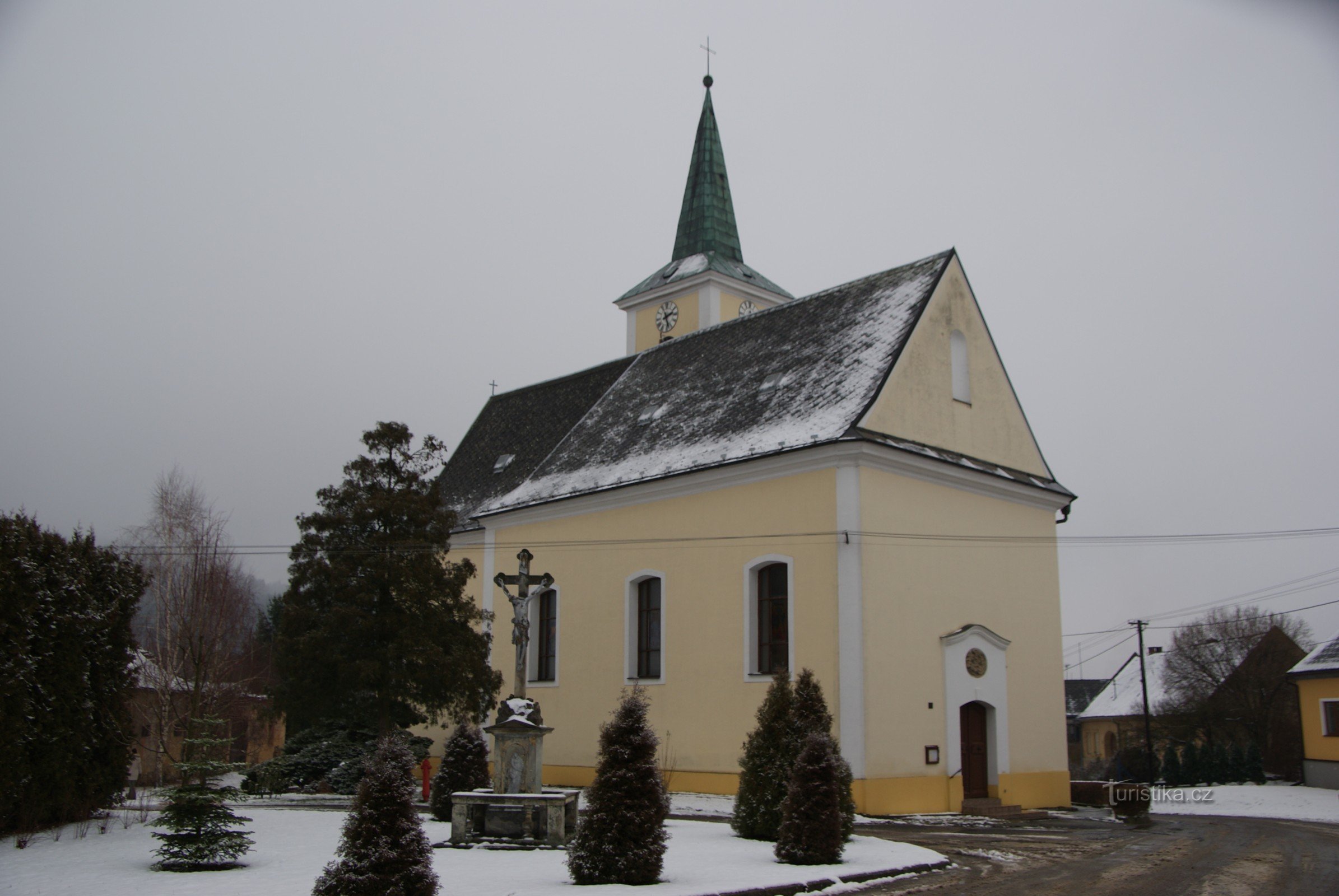 Vranová Lhota - iglesia de St. catalina