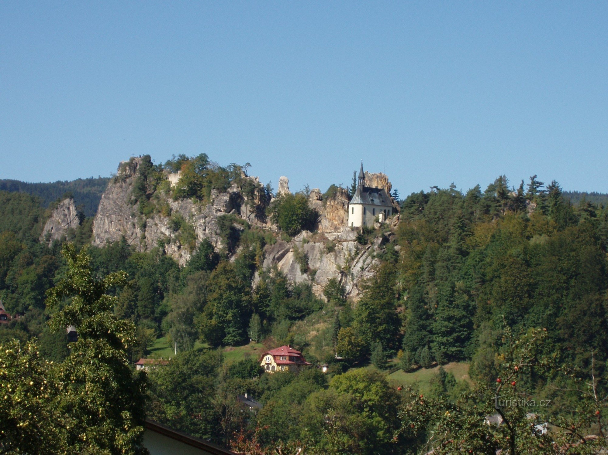 Vranovské greben ljeti