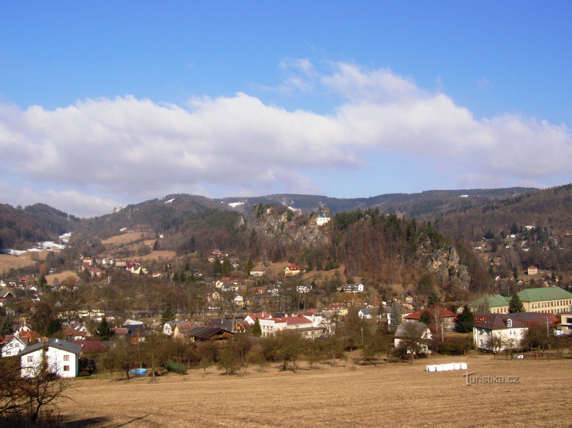 Vranovský hřebn au début du printemps