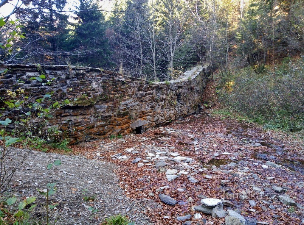 The murderous stream near Ramzová - historical replays