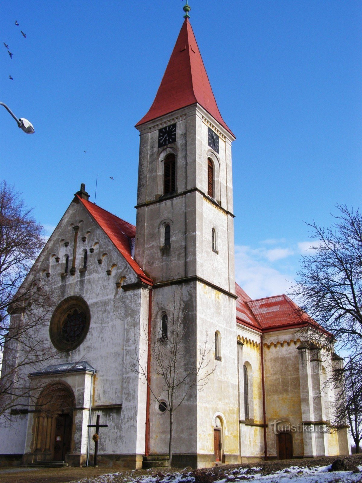 Vrbice (NB) - Szent István-templom. Havel
