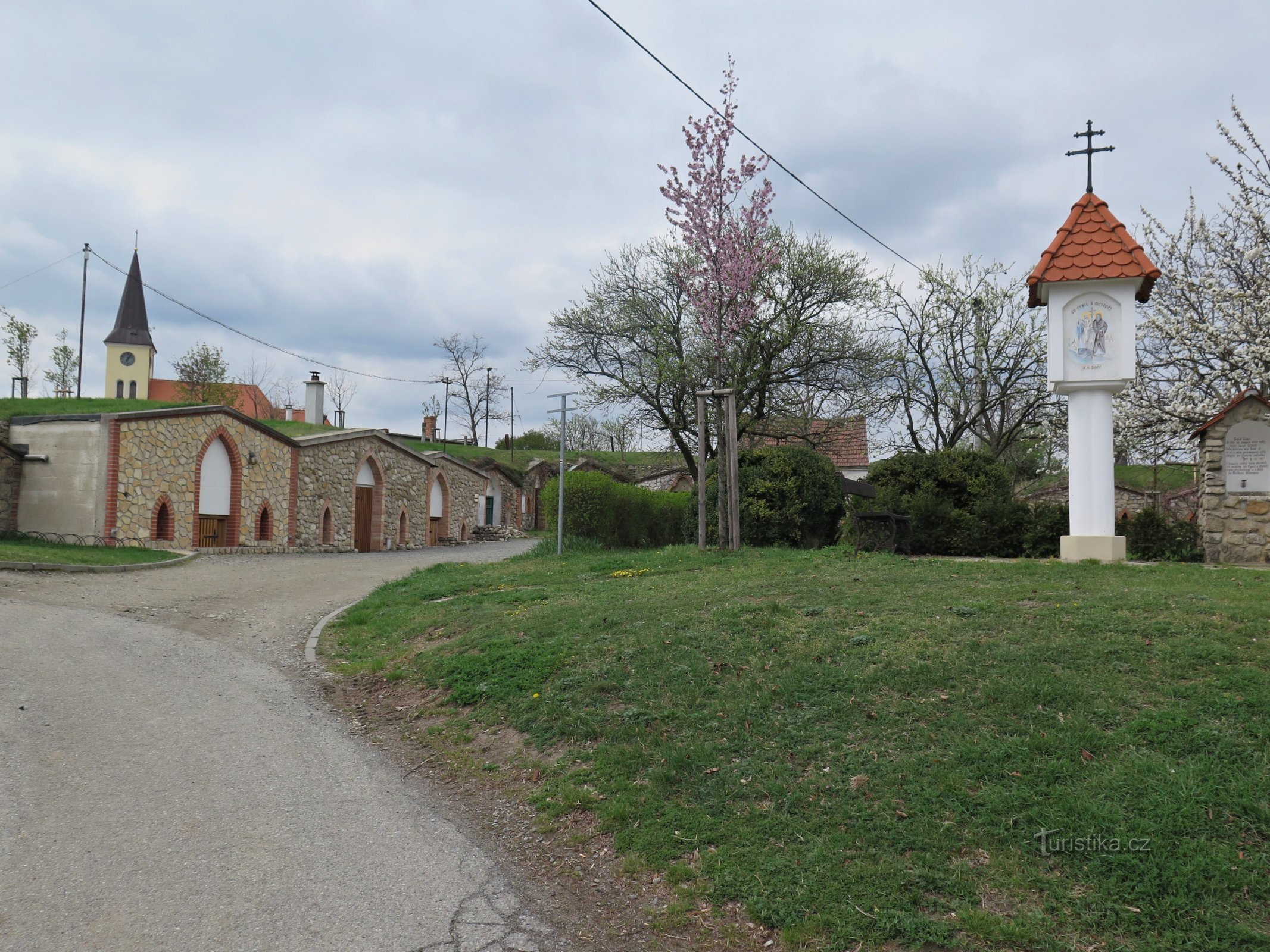 Vrbice - wijnkelders in Stráž