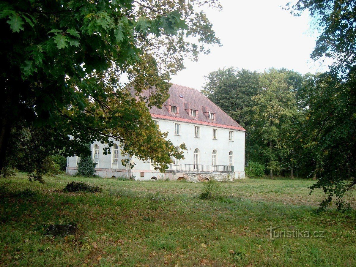 Vrbno pod Pradědem - antiga villa de Friedrich Grohmann - Foto: Ulrych Mir.