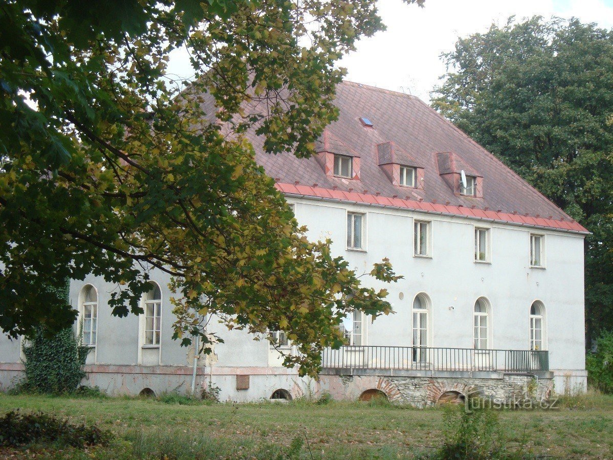 Vrbno pod Pradědem - voormalige villa van Friedrich Grohmann - Foto: Ulrych Mir.