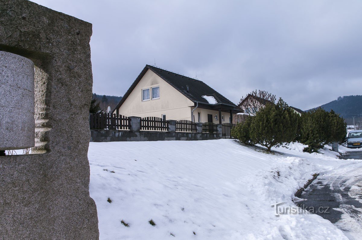 Vrbno pod Pradědem - Flood monument