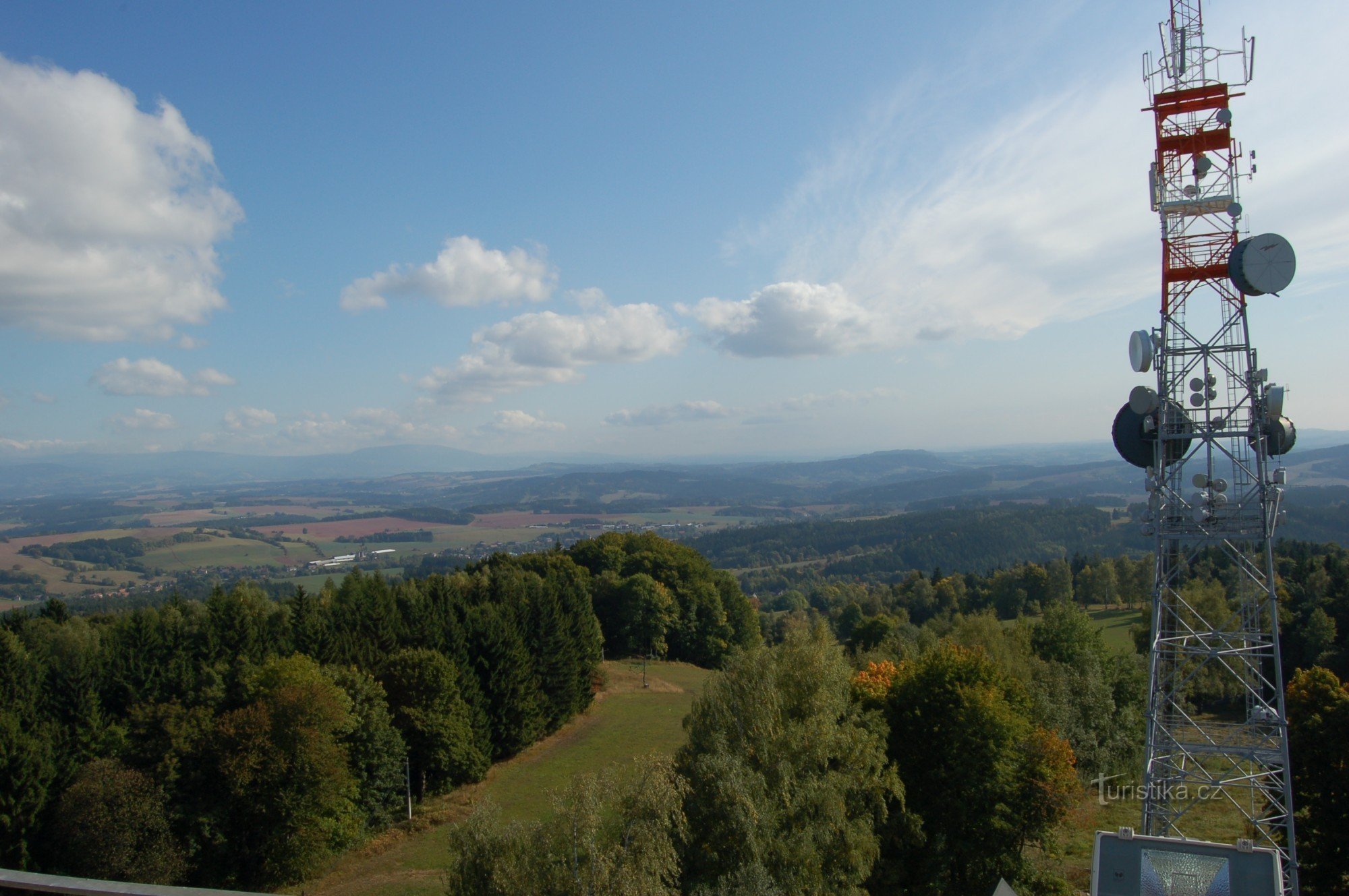 Gora Tábor s svojimi razgledi